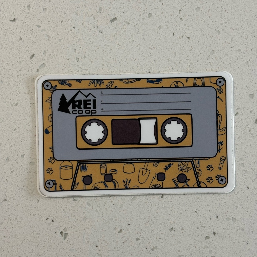 REI STICKER